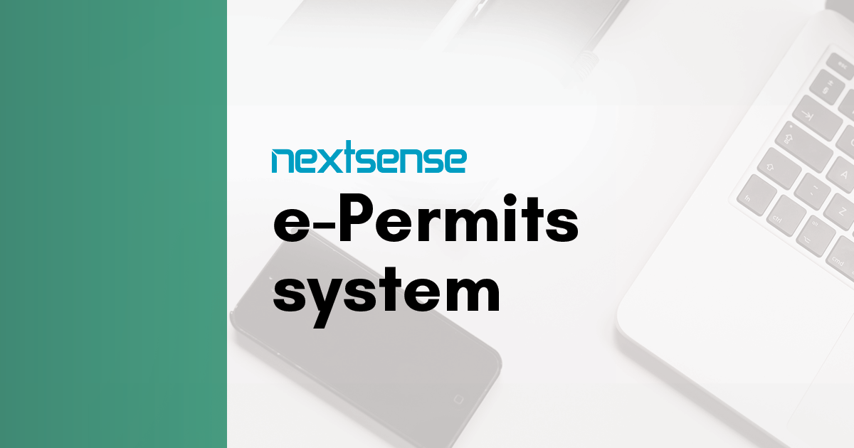 Construction Electronic Permits System Nextsense