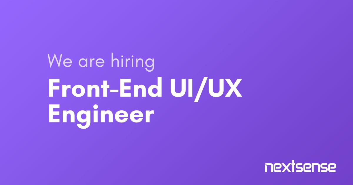 Front-End UI/UX Engineer